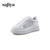 Safiya/索菲娅2024春季甜美蕾丝仙女风透气百搭厚底增高小白鞋 SF41112024 商品缩略图8
