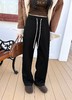 女直筒休闲运动裤23708 商品缩略图1