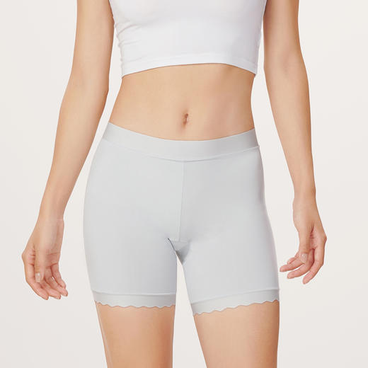 都市丽人轻塑打底裤女锦氨塑身薄款三分裤LL41B6 商品图1