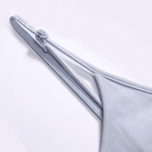 都市丽人吊带背心女人棉细罗纹背心无罩杯无钢圈无排扣LV4AA2 商品图6