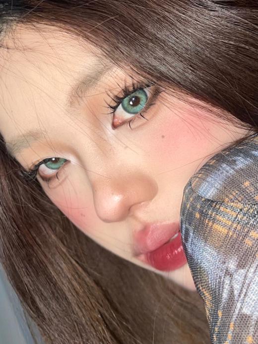 pfgirlcon 半年抛 绿玛瑙 直径14.5mm着色13.95mm 商品图4