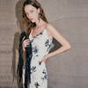 EITIE爱特爱春季新品复古轻薄印花吊带连衣裙7307025 商品缩略图2