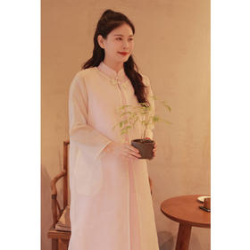 【2026东衣作】【韶光春色系列】开衫裙（24707164山矾）