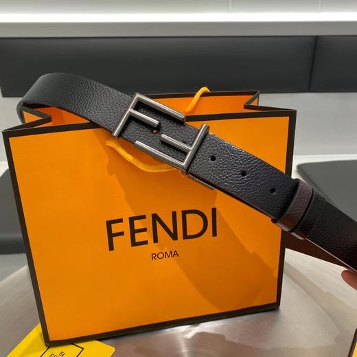 （男神专属） Fendi/芬迪 新款FD 字母logo皮带 商品图7