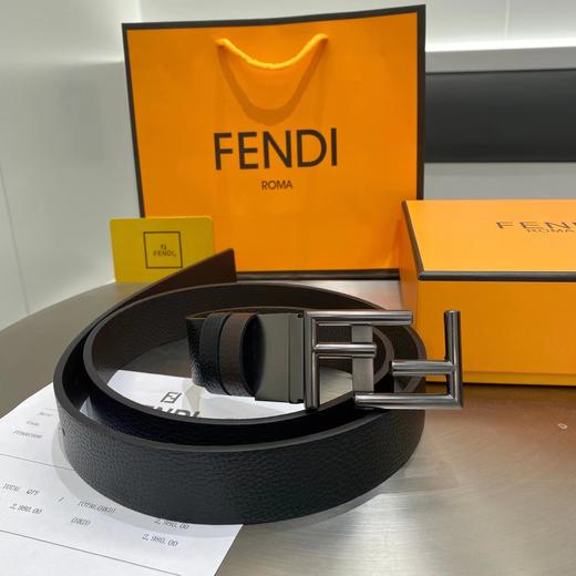 （男神专属） Fendi/芬迪 新款FD 字母logo皮带 商品图8