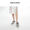 明星同款lost in echo春夏新款扭转鞋面下翻舌休闲运动鞋厚底板鞋 商品缩略图5