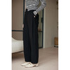 HeyDress宽松阔腿裤女春季高腰直筒休闲裤百搭通勤西装裤萝卜裤子 商品缩略图3