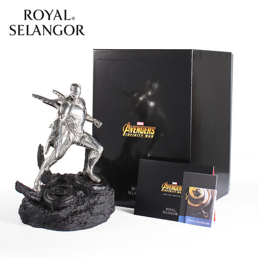 Royal Selangor皇家雪兰莪 钢铁侠无限战争雕像 漫威复仇者联盟钢铁侠无限战争限量版联名正品手办锡器 商品图4