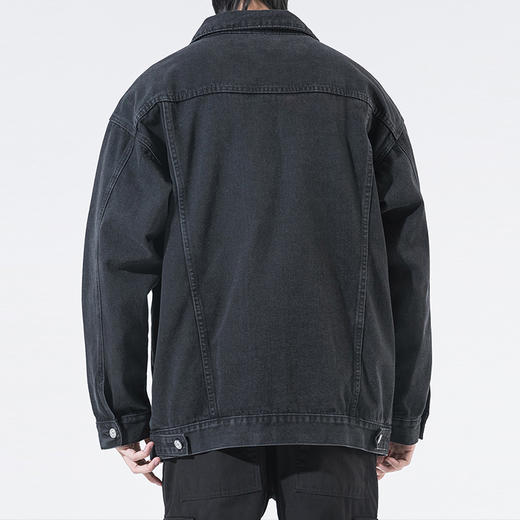 【新款DYG】大依优型大码牛仔外套新款牛仔衣青年百搭上衣潮款加肥加大胖子 商品图3