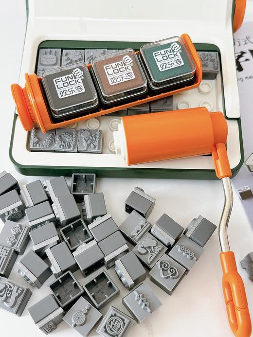 【欢乐客活字印刷机】🍕用潮玩的方式重拾活字印刷💥DIY 贺卡、明信片、书签、装饰画、便利贴、手账、备忘录…… ✅印刷玩法+盖章玩法，轻松上手 商品图12