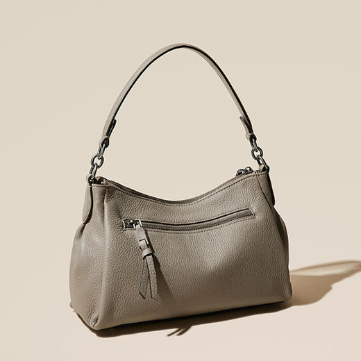 【E】哈森牛皮革休闲时尚潮包 商品图4