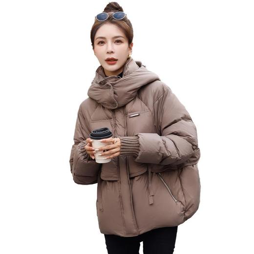 短版羽绒衣女冬季2023新款时尚洋派气质显瘦泡芙感加厚羽绒服轻薄 商品图4