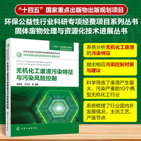 固体废物处理与资源化技术进展丛书--无机化工废渣污染特征与污染风险控制