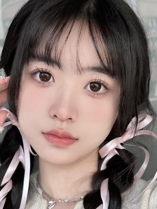 kaylens日抛｜巧可爱&黑呆萌｜14.5mm白狮参考着色大直径 ｜国产日抛 商品图3