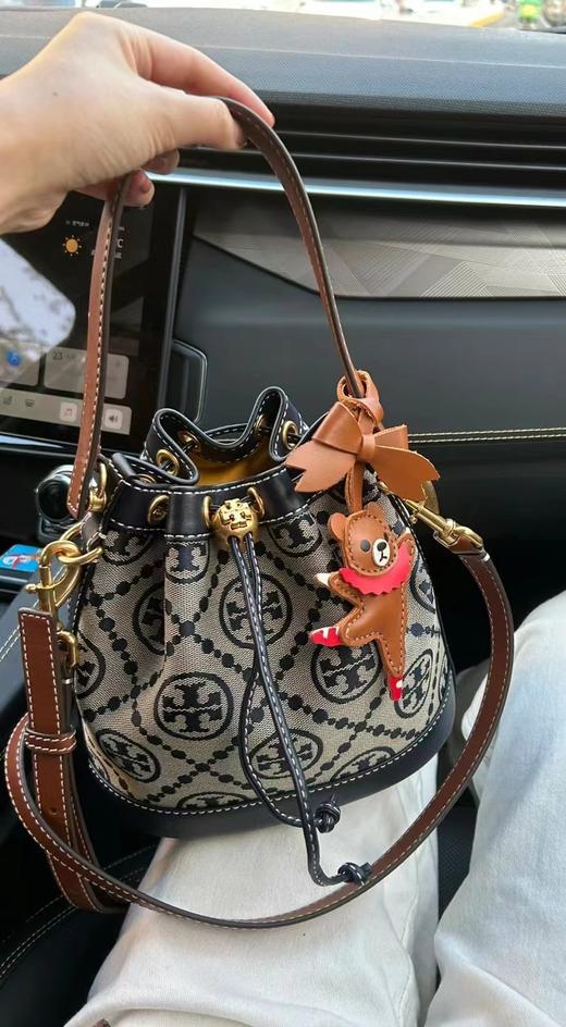 TB代工厂心水招财包 经典款拼皮小水桶包 商品图1