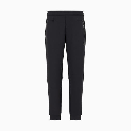 EMPORIO ARMANI 阿玛尼 男士棉质徽标贴花休闲运动裤 深蓝色 8NPP63 PJ4EZ 1578 商品图0