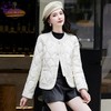 白色小香风轻薄羽绒服女冬季2023新款小个子短款气质时尚显瘦外套 商品缩略图3