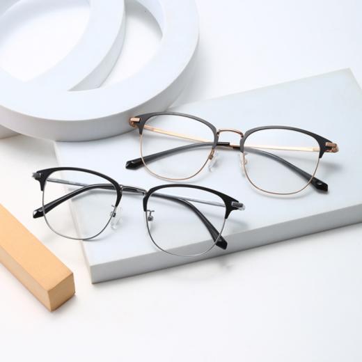 🔥【骊佳 男女同款商务纯钛系列防蓝光护目镜4004】👉 1.欧盟🇪🇺纯IP电镀工艺，⚡佩戴更加持久耐腐蚀🌸 商品图2