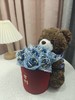 【体能熊抱抱桶花束10朵花】手工DIY牛津布10朵玫瑰花束十全十美军恋礼物情人节礼物（手工制作产品不支持退换货哦）类lb 商品缩略图2