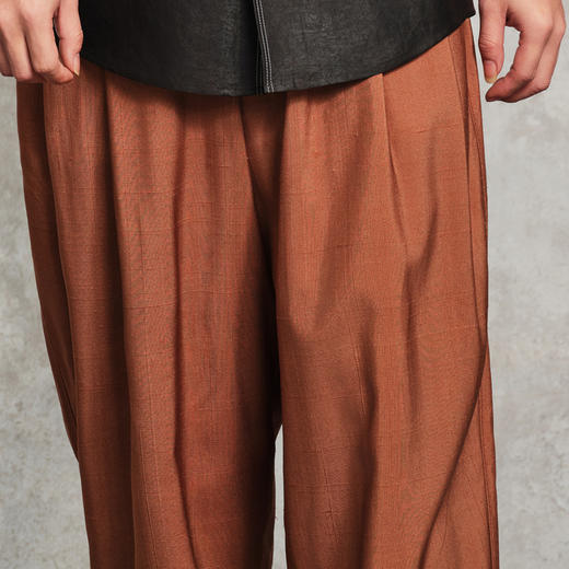 TANGY Collection天意精品2024春季新品宽松休闲直筒裤休闲裤 N241502 商品图3