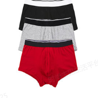 佐丹奴男装三色平角内裤3条装（贴身衣物，不设退换）01179013
