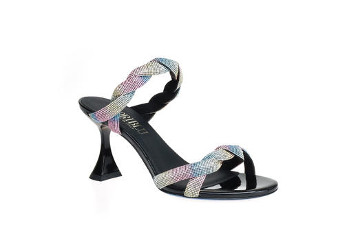 豪麟名鞋LORIBLU女装织物时尚凉拖LR900L彩色 商品图0