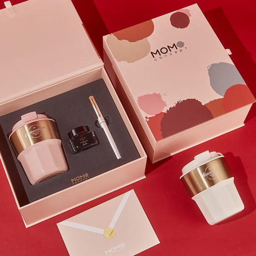 派克威雅XL入门级墨水笔迷你墨水礼盒 +几何棱线咖啡杯290ml【LXDWYY5.0】 商品图1