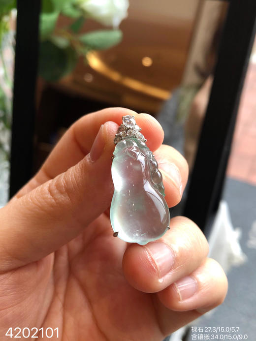 4202101，福瓜吊坠。具体价格微信咨询 商品图1