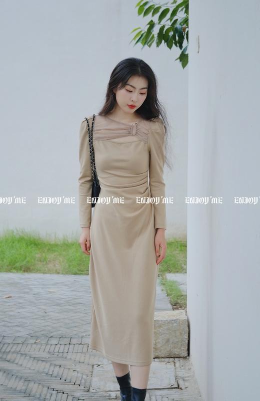 【门店同款】ENJOY秋季极致女人网纱连衣裙 154446953 商品图5
