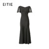 EITIE爱特爱春季新款洋气气质高腰显瘦礼服连衣裙长裙7377006 商品缩略图5