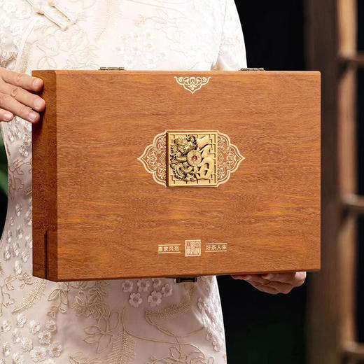 「年货佳礼！四款茶叶礼盒装」大红袍铁观音乌龙茶金骏眉红茶三大茗茶小罐装茶叶茶饮礼盒装 商品图3
