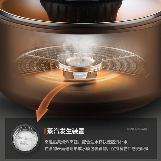 苏泊尔空气炸锅KJ50DQ75【LXDWYY5.0】 商品图2