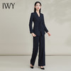 IWY/新中式藏青色西装套装女新款国风职业装高端西服外套FYCP075 商品缩略图0