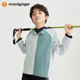 【专属】moodytiger男童24春新运动外套长袖休闲撞色时尚休闲运动外套41110402