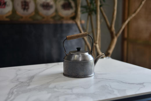 大理鹤庆纯银煮水银壶 商品图7