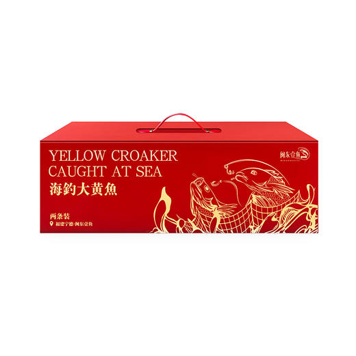 沈爷的宝贝 年货 闽东壹鱼海钓大黄鱼礼盒  1.8~2斤/条 1.2~1.4斤/条*2条 两规格可选 商品图6