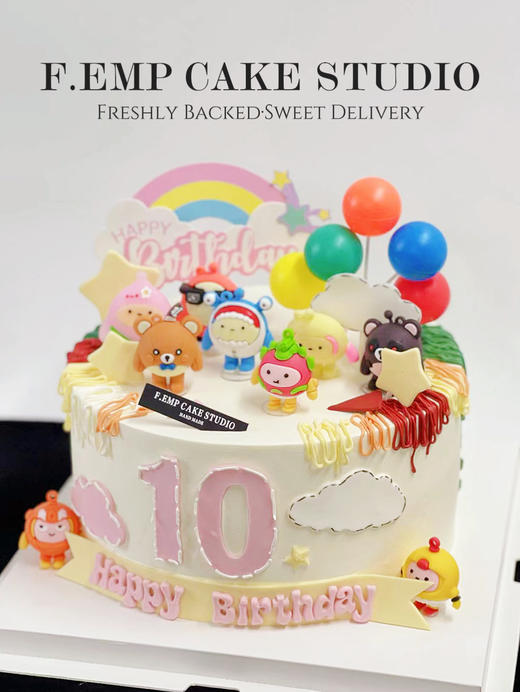 蛋仔派对蛋糕 商品图3