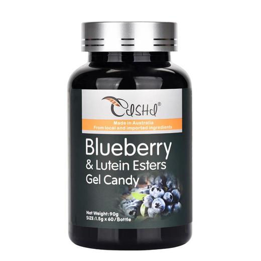 【专柜】澳大利亚原装进口 奈力士蓝莓叶黄素酯凝胶糖果 商品图0