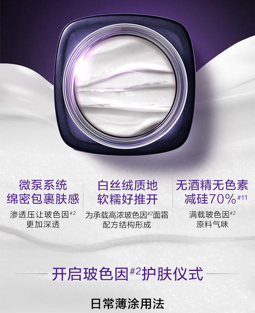 欧莱雅20霜 欧莱雅复颜玻尿酸水光充盈焕颜淡纹霜15ML 商品图1