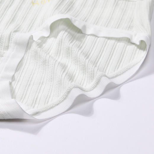 都市丽人基础系列舒肤棉内裤女纯棉女士内裤低腰三角内裤LK43B4 商品图6