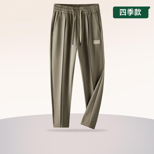【新款DDP】大依优型大码休闲裤运动裤弹力松紧腰直筒裤弹力加肥加大宽松大码男士长裤 商品图0