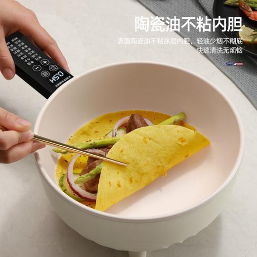 迈卡罗 MC-ZG331 电炒锅多功能电火锅电热锅电煮锅家用学生宿舍炒菜炖煮多用途一体锅 商品图7