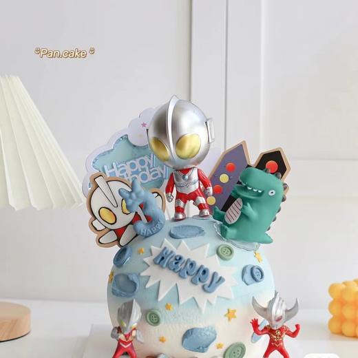 黑巢-球型奥特男孩生日蛋糕 商品图0