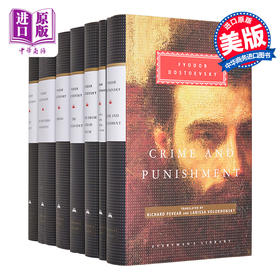 【中商原版】Everyman s Library系列陀思妥耶夫斯基经典文学作品7本套 英文原版 Fyodor Mikailovich Dostoevsky