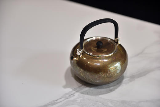 大理鹤庆木纹金煮水银壶 商品图2