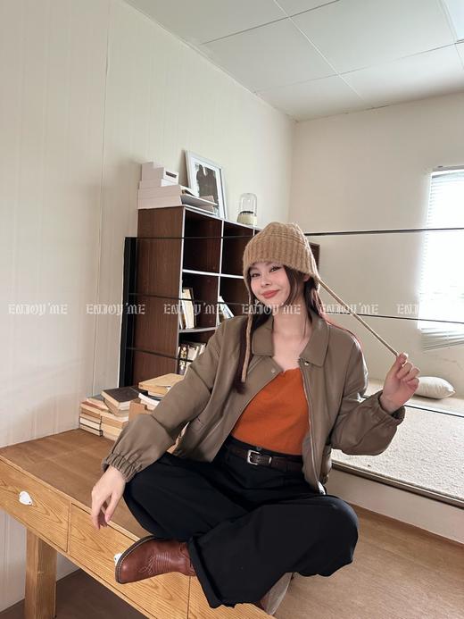 【门店同款】秋季实用主义-方领短袖针织 154447956 商品图5