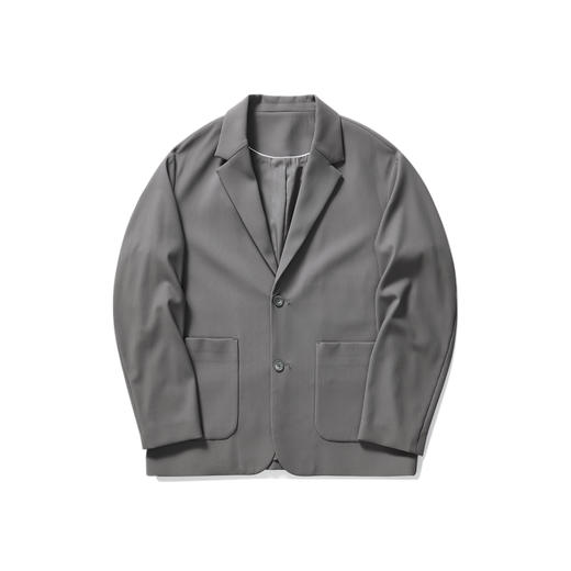 墨麦客男装 斜纹  秋季新款翻领宽松西装休闲夹克外套80901。 商品图4