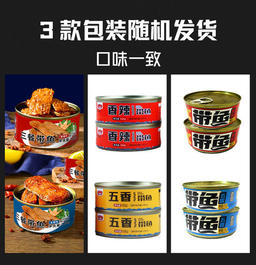 带鱼罐头（100g*10罐）食材干净洁净海域捕捞 即食下饭 必回购  纯鱼无豆 肉真价实 只留中间段 【正洋】 商品图6