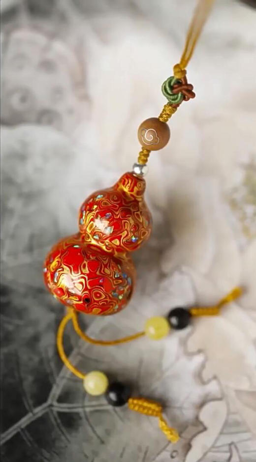 福禄°大漆葫芦°小挂件/把件 商品图6