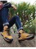 户外运动-登山鞋男冬季高帮加绒保暖防滑靴子男士棉鞋 商品缩略图1